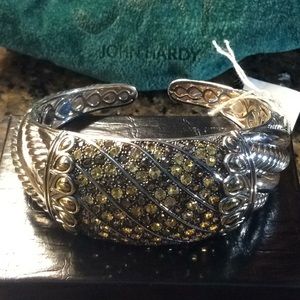 John Hardy Bracelet cuff 925 / 14k